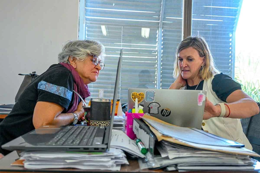 Claudia Enrique y Cecilia Cavallo
