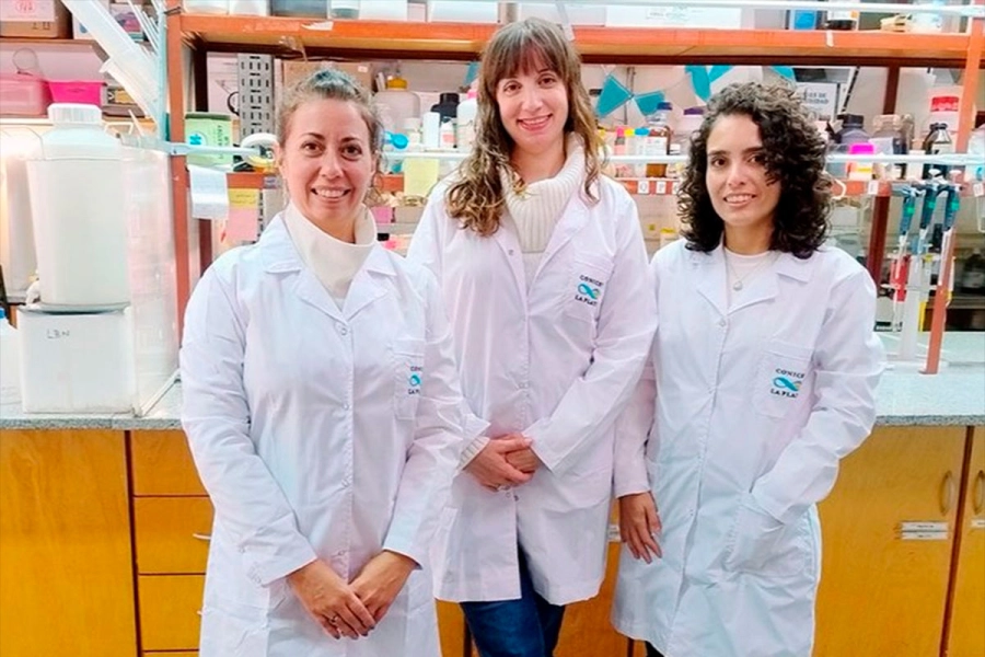 Las líderes del avance: Jimena Prieto (izq.), Carolina Martinez y Ayelen Sosa.