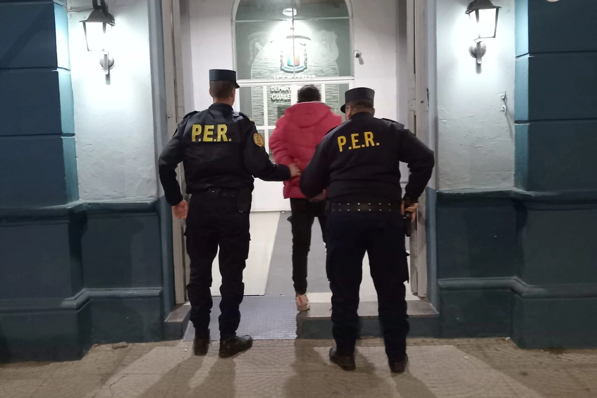 Detenido por robo en Gualeguaychú. Detenido por robo en Gualeguaychú.
