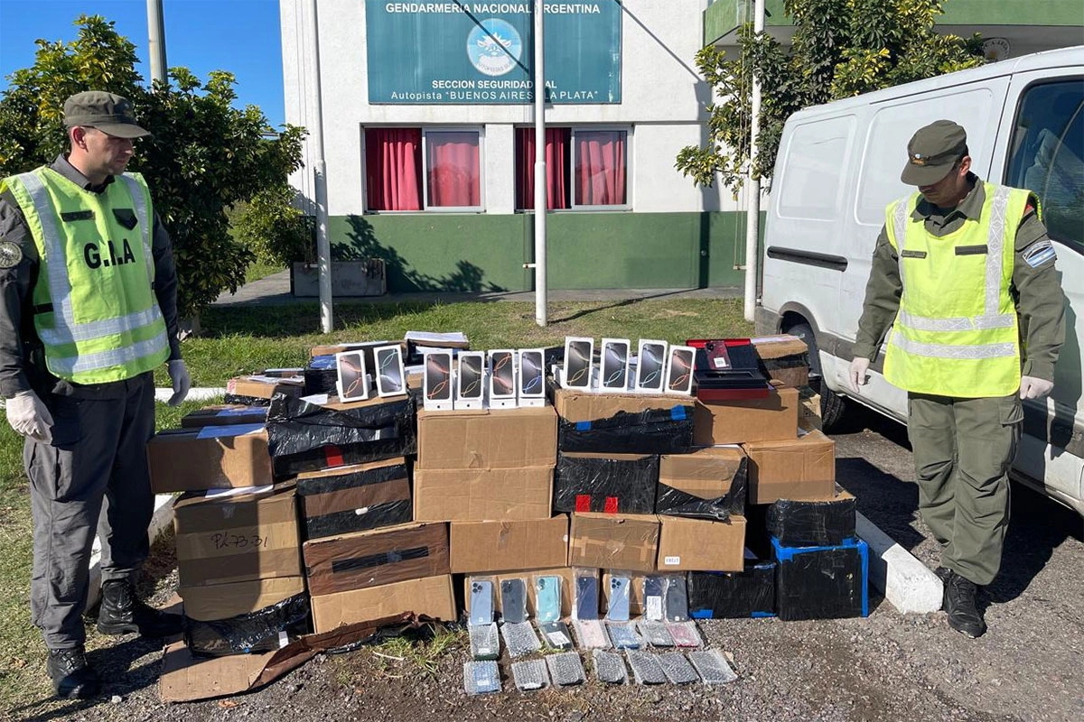 Celulares incautados en Buenos Aires Celulares incautados en Buenos Aires