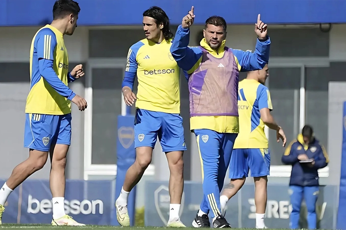 Herrón trabaja en Boca como interino. Herrón trabaja en Boca como interino.
