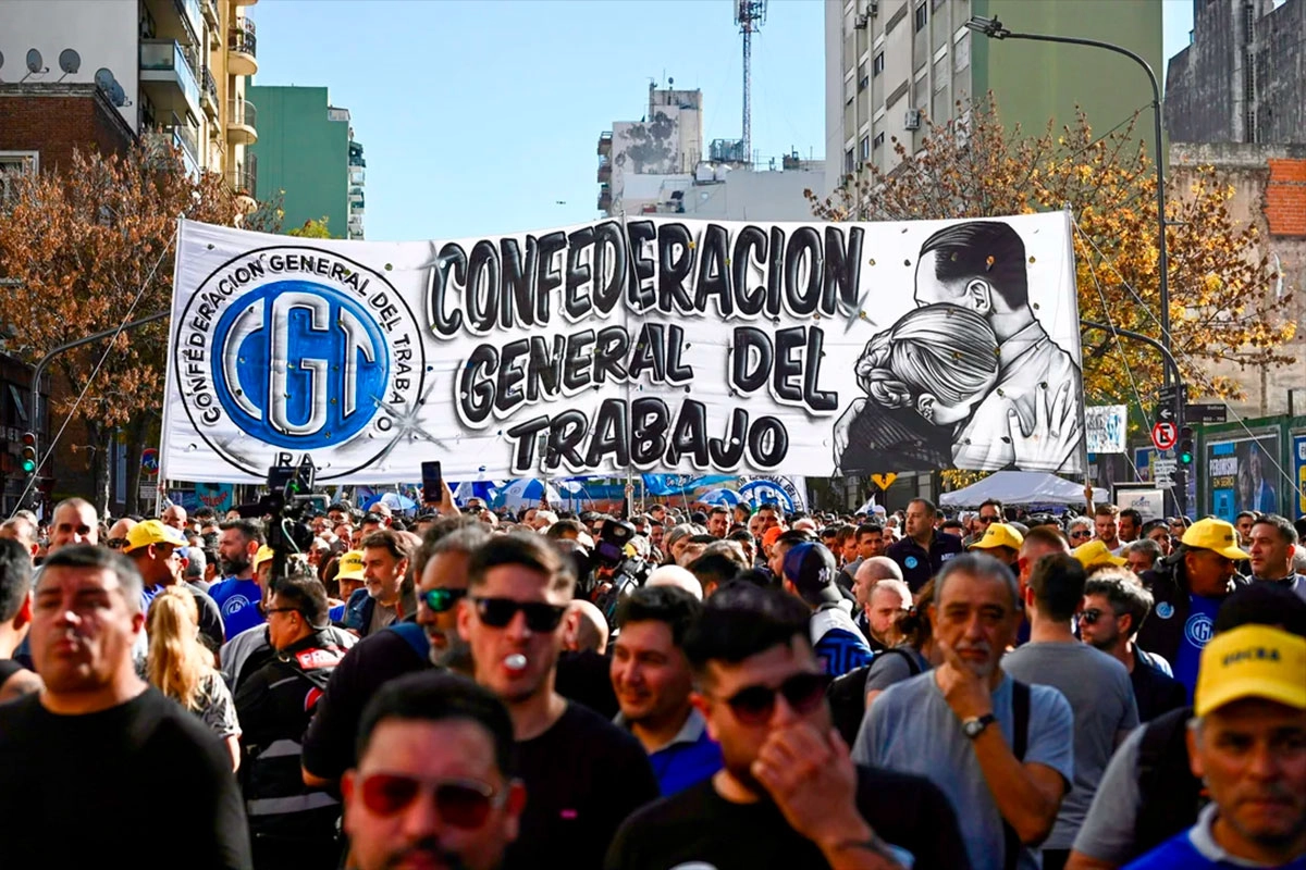 Marcha de la CGT. Marcha de la CGT.