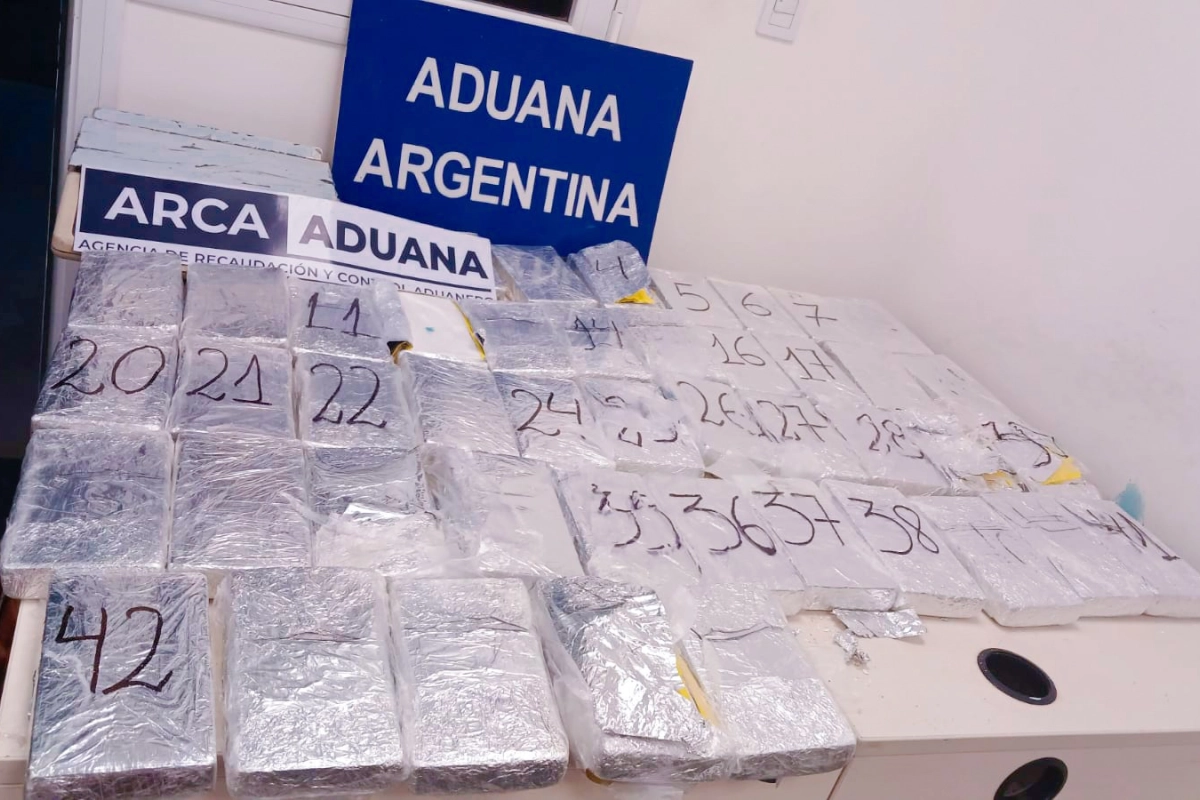 Traficaban casi 60 kilos de cocaína Traficaban casi 60 kilos de cocaína
