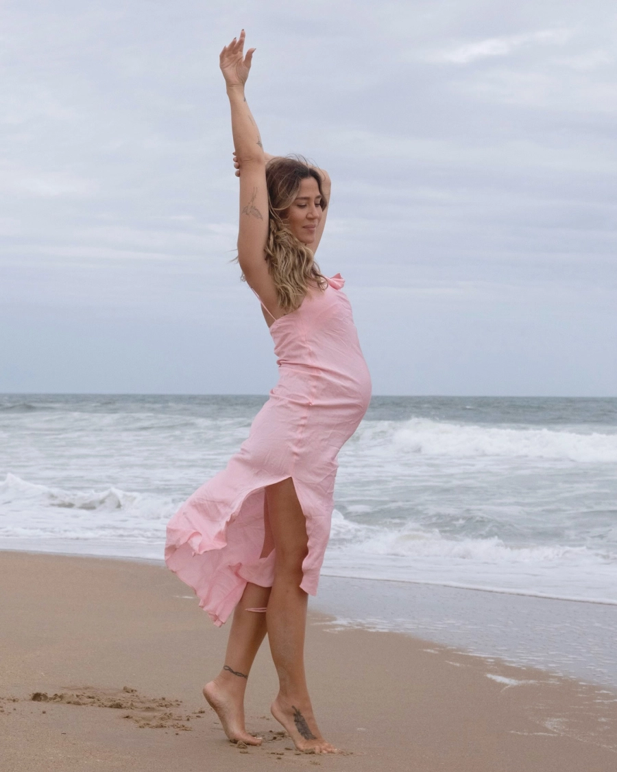 Jimena Bar&oacute;n con felicidad plena. Instagram