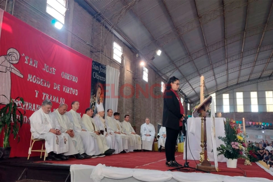 Misa en honor a San Jos&eacute; Obrero