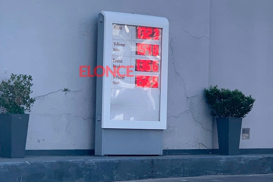 Los nuevos precios de Shell en mayo. (Elonce).