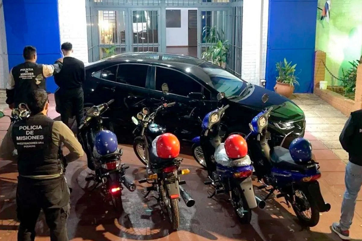 Secuestraron los rodados que había comprado. Secuestraron los rodados que había comprado.