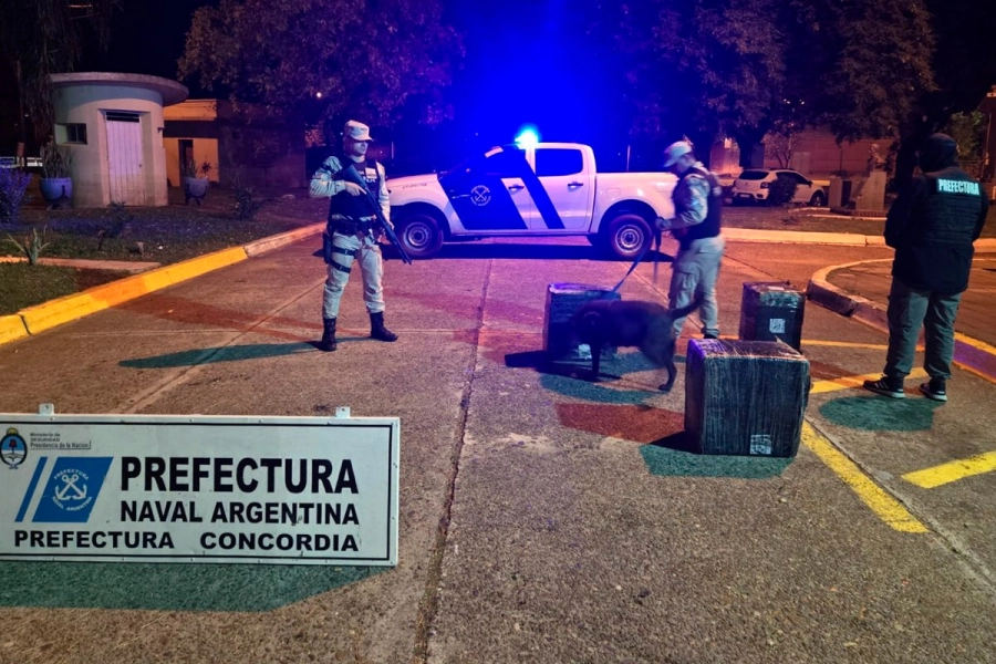 Millonario intento de contrabando fue desarticulado por Prefectura en Concordia (foto Diario R&iacute;o Uruguay)