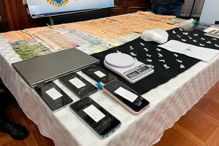 Secuestraron coca&iacute;na, armas y dinero en Concepci&oacute;n del Uruguay (foto La Calle)
