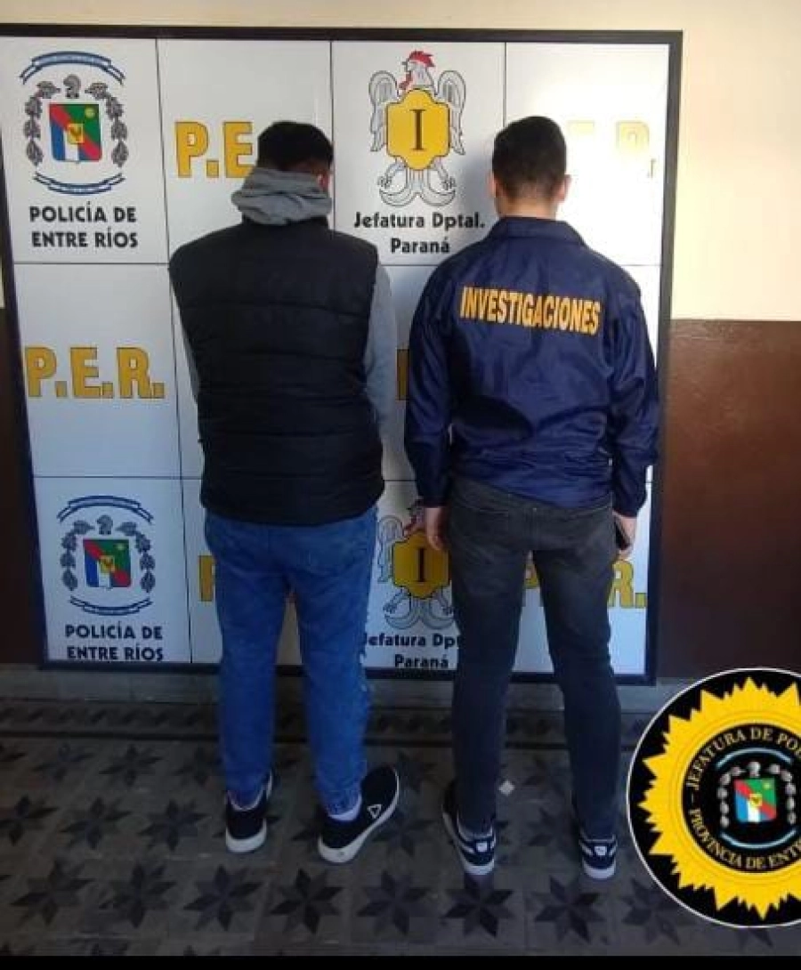 Identificaron a sospechoso por asalto a financiera de Paran&aacute; (foto Policía de Entre R&iacute;os)