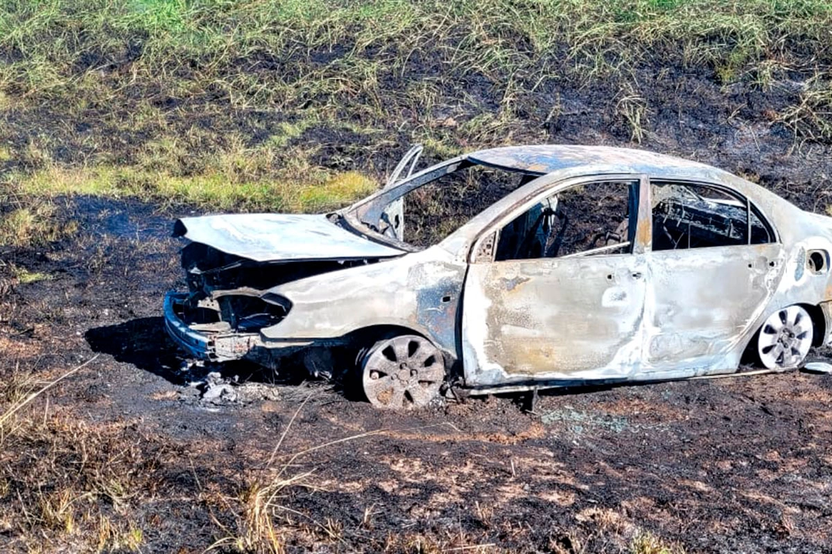 El auto sufrió pérdidas totales. El auto sufrió pérdidas totales.