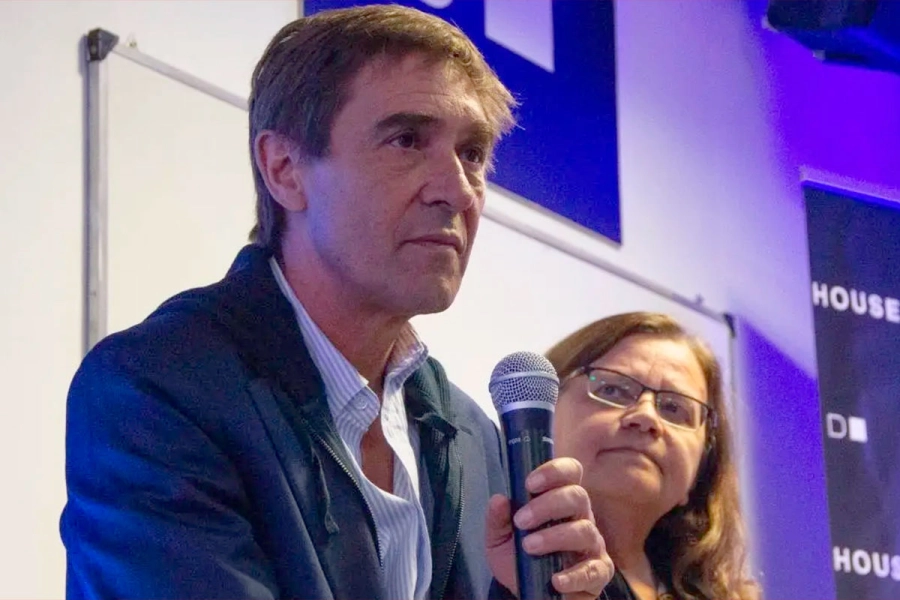 Nelson Duboscq, CEO de Digital House, junto con Victoria Penacca, Project Manager de Argencon.