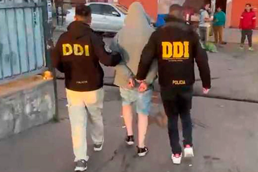 Franco Gim&eacute;nez fue detenido en la localidad bonaerense de Pilar (Foto: PPBA).