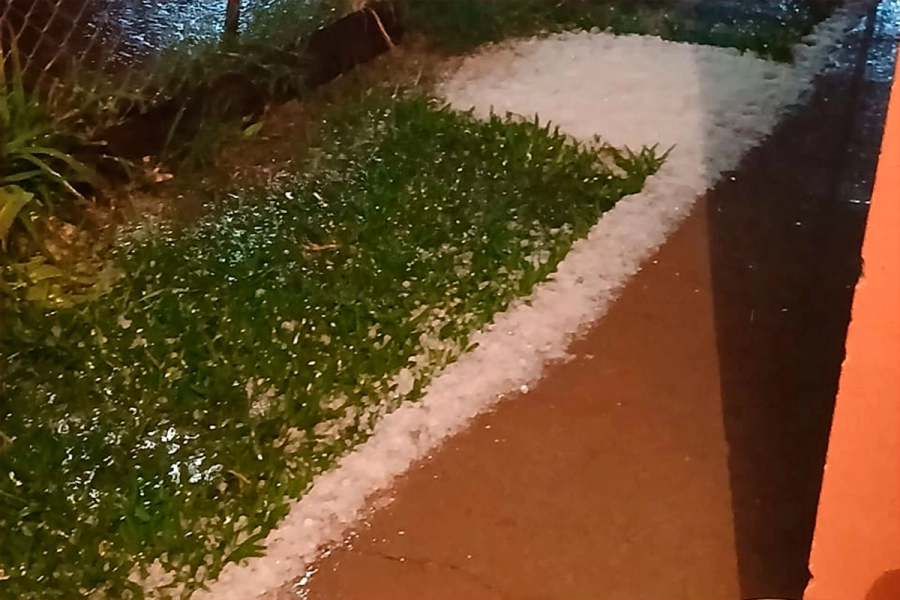 Granizo en Chajar&iacute;. (Chajar&iacute; al D&iacute;a)