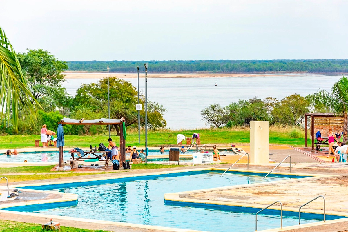 Las termas de La Paz fueron una de las opciones más elegidas Las termas de La Paz fueron una de las opciones más elegidas