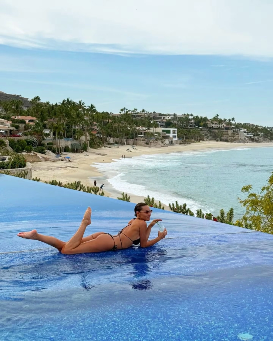 Pampita en un lugar paradisíaco. Instagram