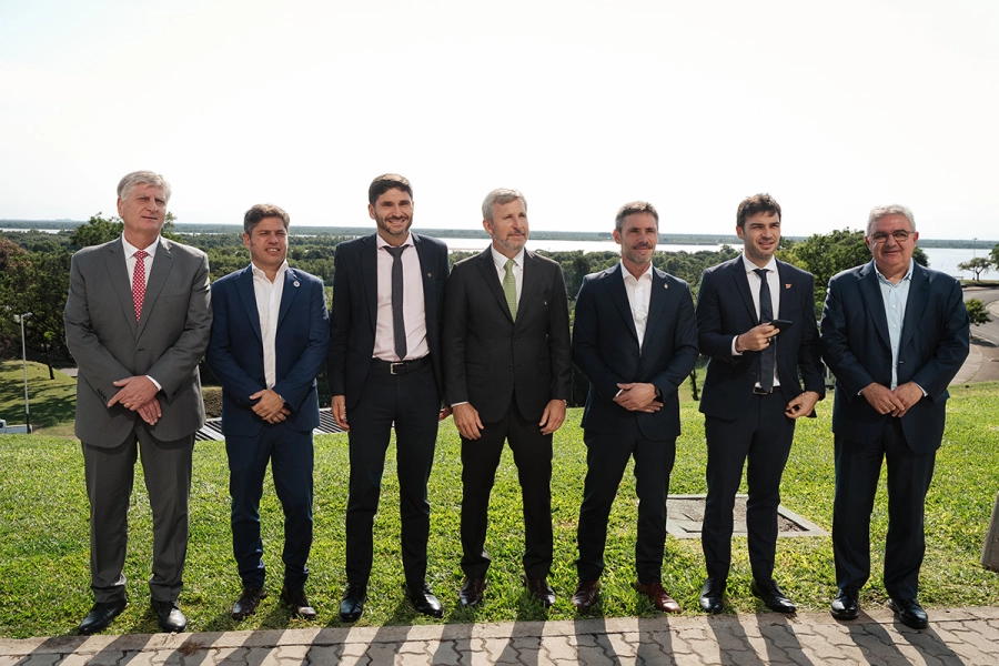 Encuentro de gobernadores en Paraná (foto Gobierno de Entre Ríos)