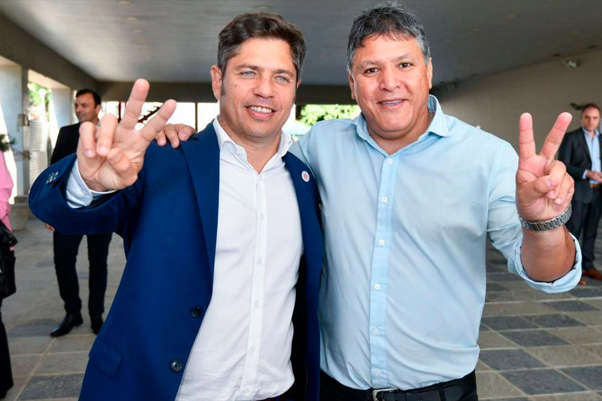 Jorge Vázquez y Kicillof. Jorge Vázquez y Kicillof.