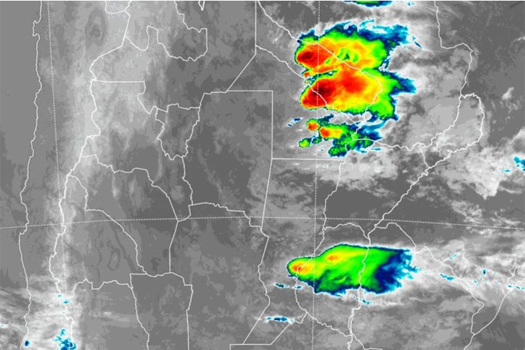 Truenos y relámpagos en Paraná: hay alerta de corto plazo por tormentas en la zona