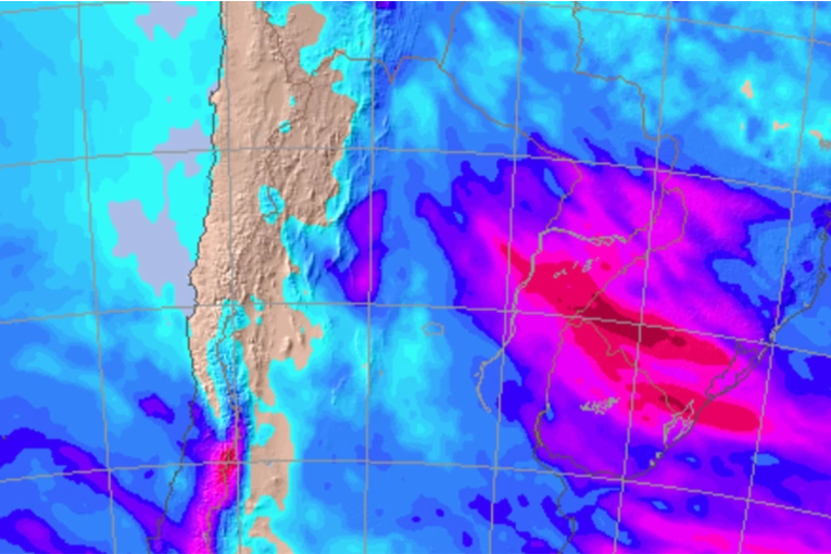 Renovaron alerta amarilla por tormentas para una zona de Entre Ríos