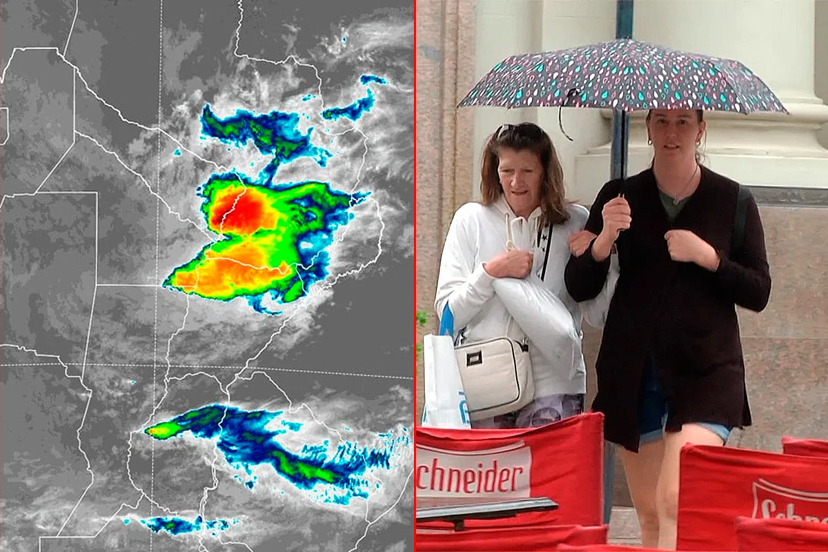 Martes inestable y miércoles con más tormentas.