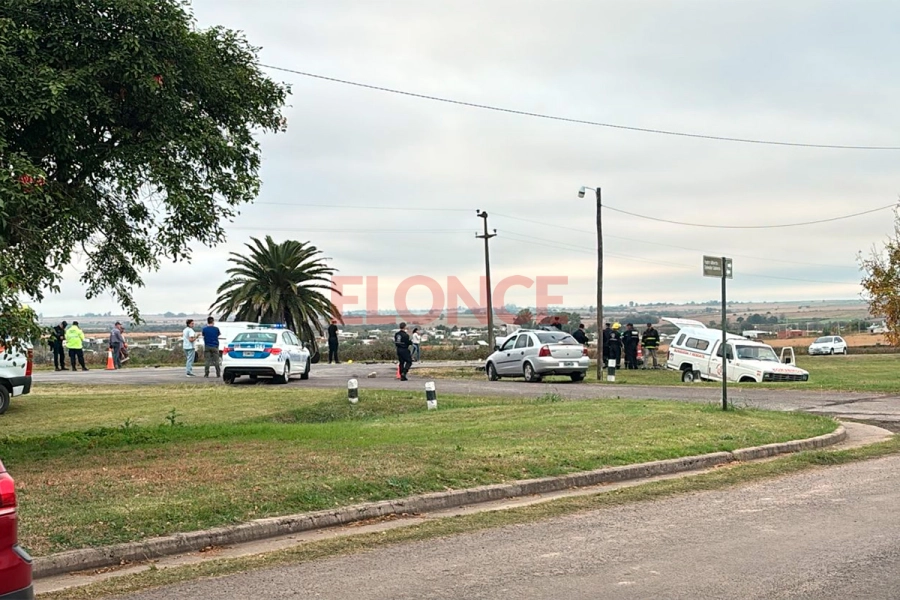 Un fallecido tras choque frontal sobre ruta 11, en Colonia Ensayo (foto Elonce)