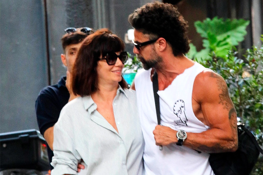 Luciano Castro junto a su reciente ex, Griselda Siciliani