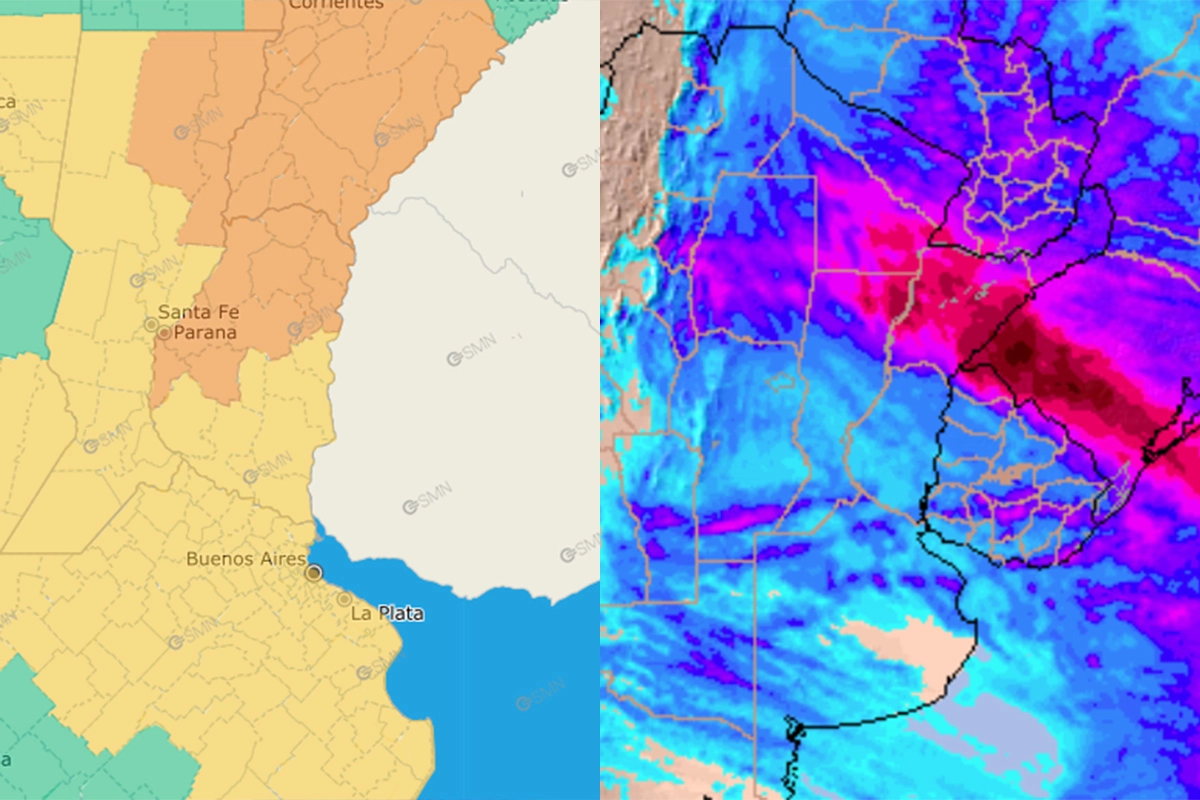 Alerta por tormentas Alerta por tormentas