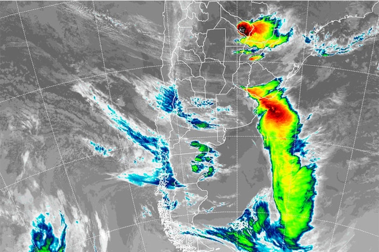 En qué provincias rigen hoy alertas por tormentas y granizo