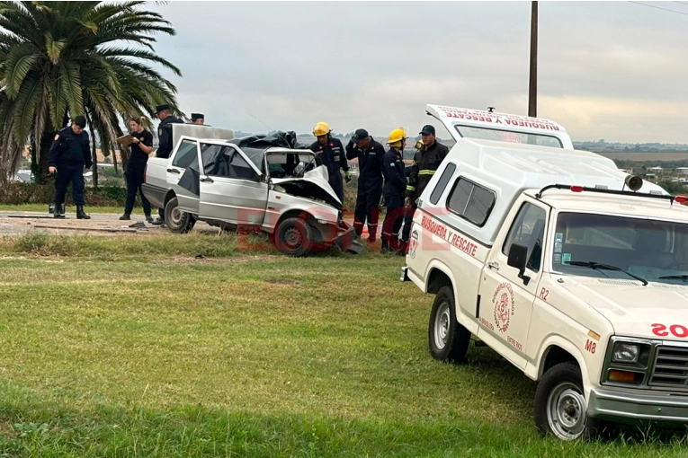 Fatal accidente sobre ruta 11, en Colonia Ensayo: el estado de salud de los heridos