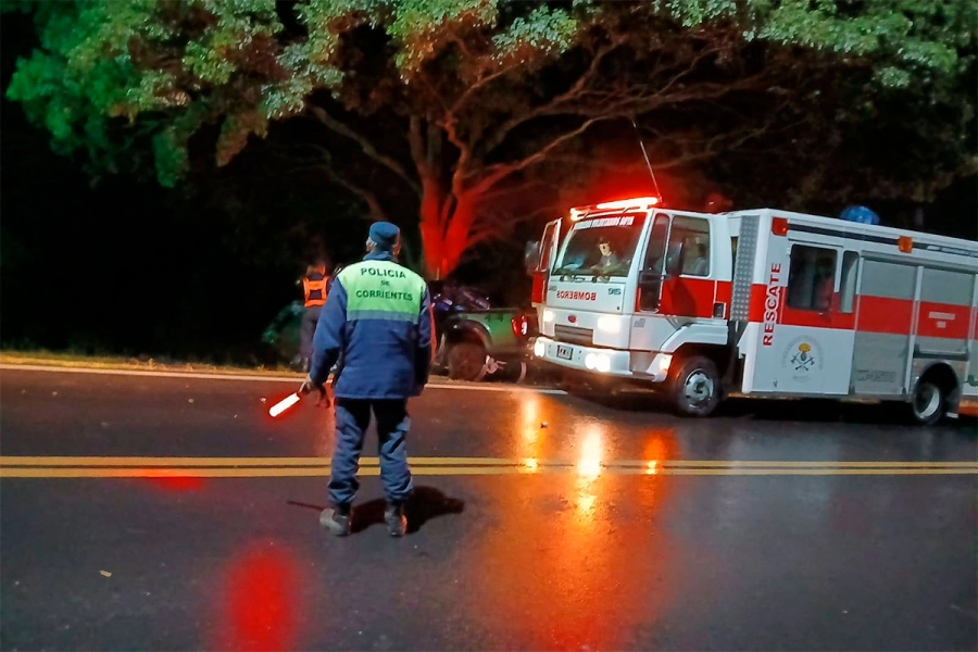 Choque fatal en Ruta 12