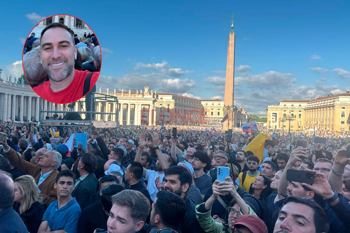 El testimonio de un entrerriano desde Plaza San Pedro