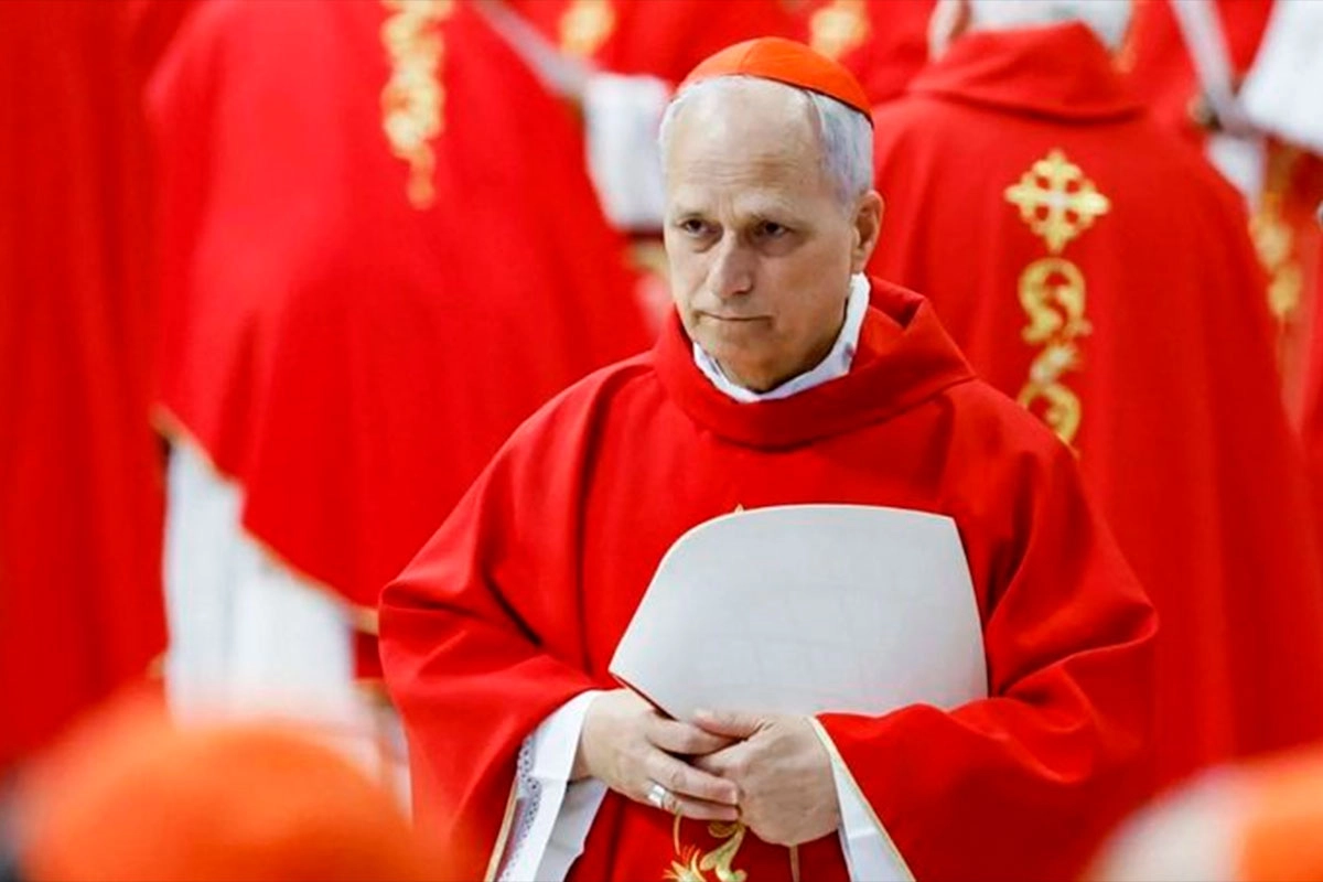 Roberto Prevost, antes de ser elegido Papa. Roberto Prevost, antes de ser elegido Papa.