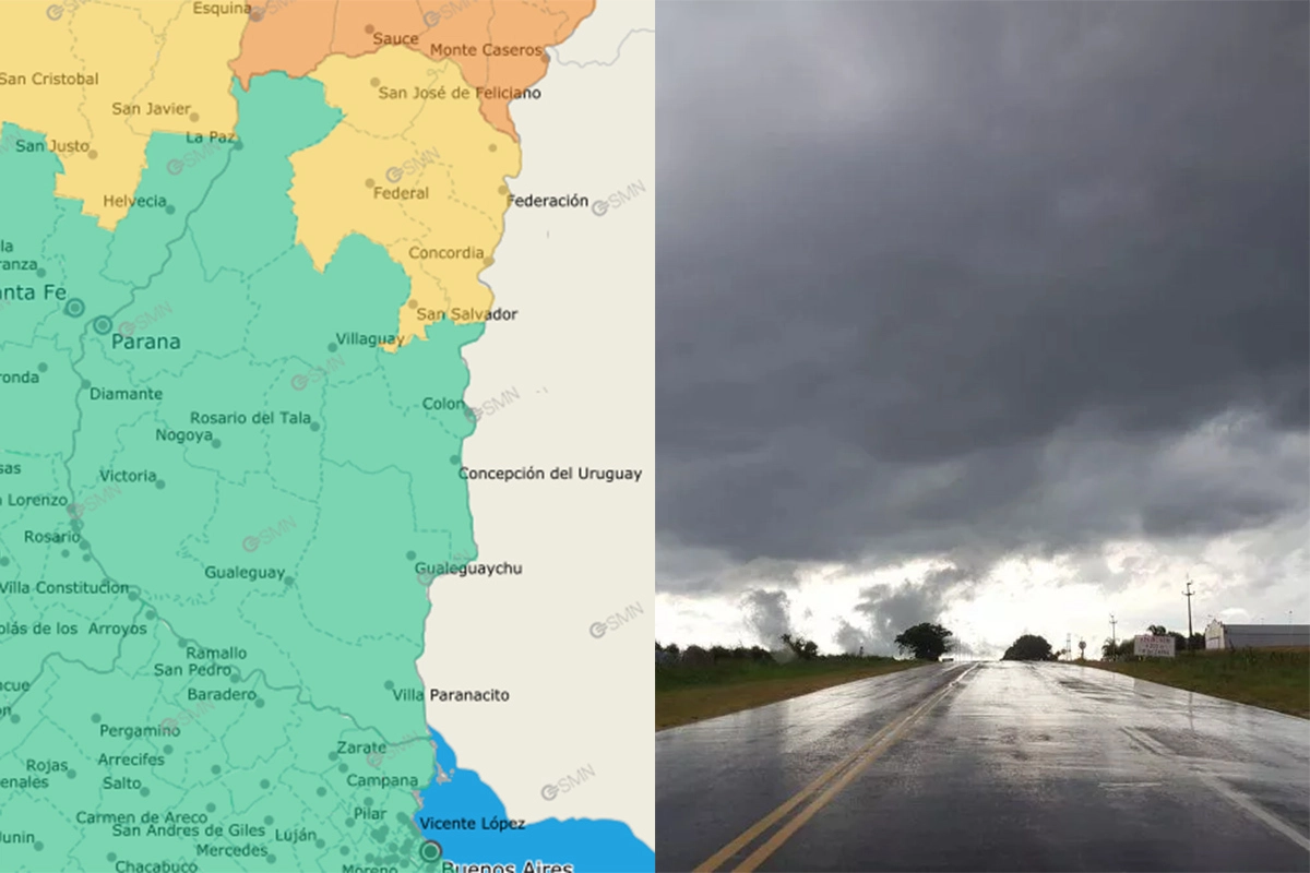 Alerta por tormentas Alerta por tormentas