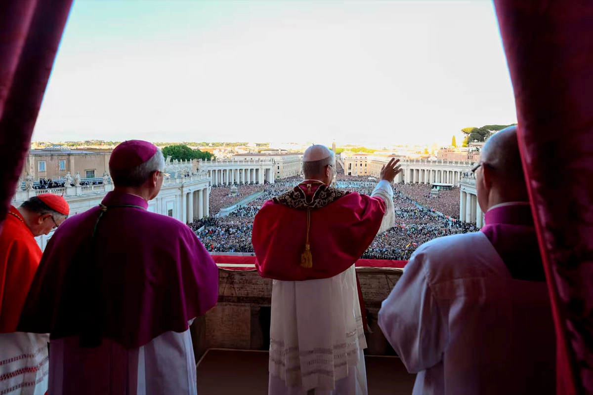 El papa Leon XIV. El papa Leon XIV.