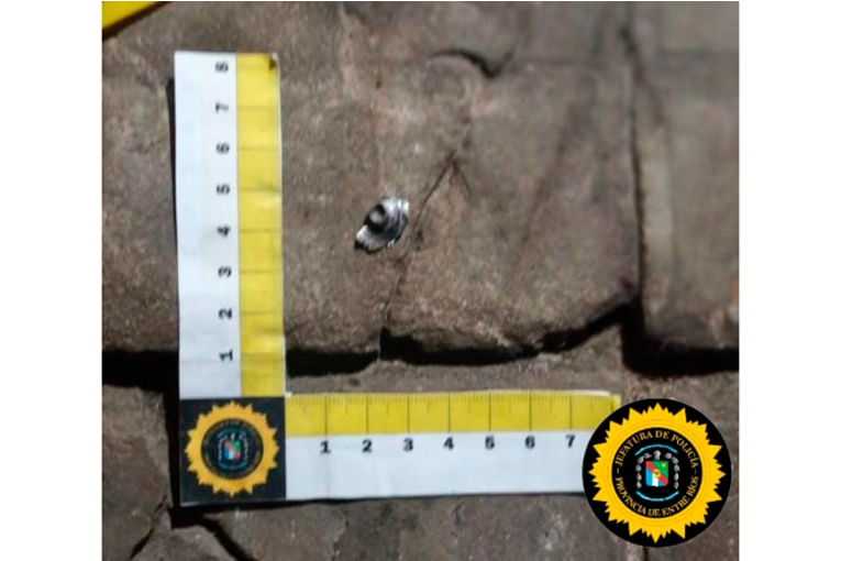 Denunciaron ataque con arma de fuego desde una moto en La Paz