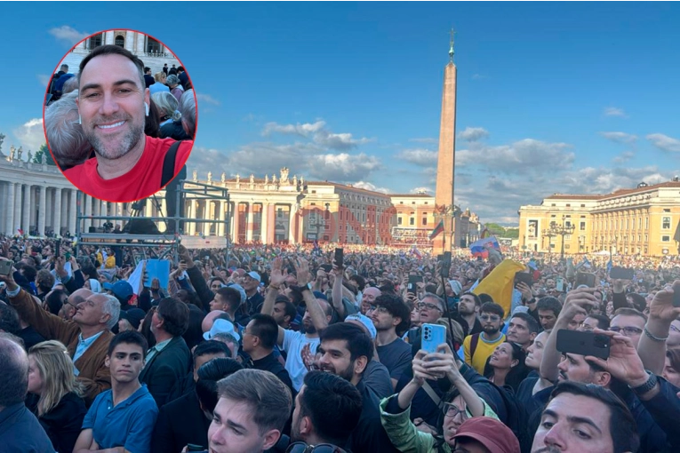 ¡Habemus Papam!: “Fue una emoción tremenda”, aseguró entrerriano que fue testigo del anuncio