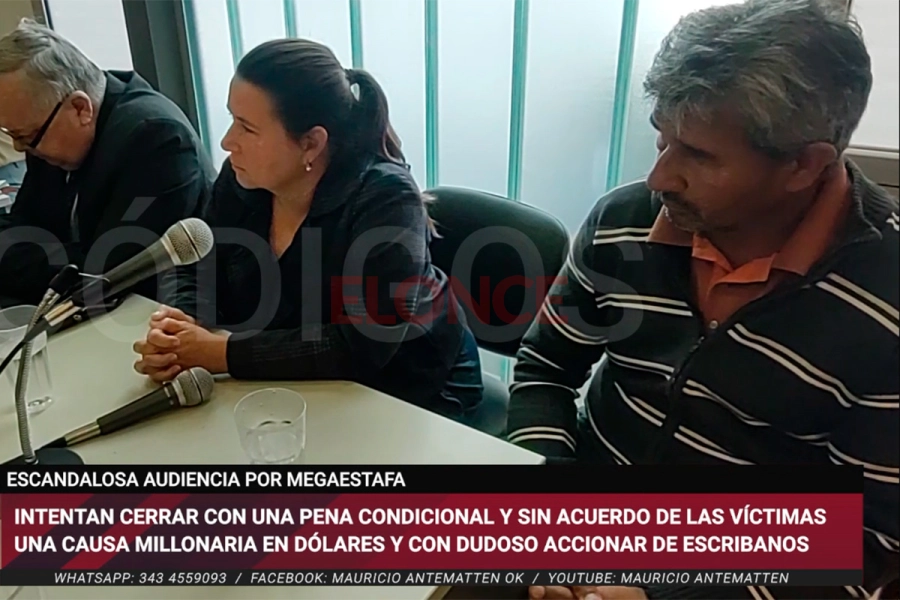 Norma Raquel y José Ricardo Migueles, imputados por estafas (foto Códigos / Elonce)
