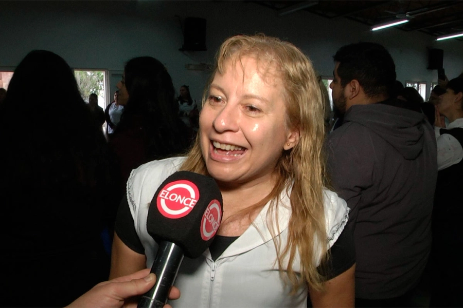 Andrea Romero, directora de la escuela “Juan Benjamín Terán”
