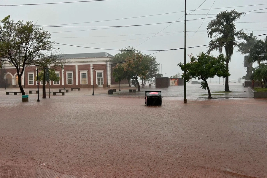 Temporal en Posadas