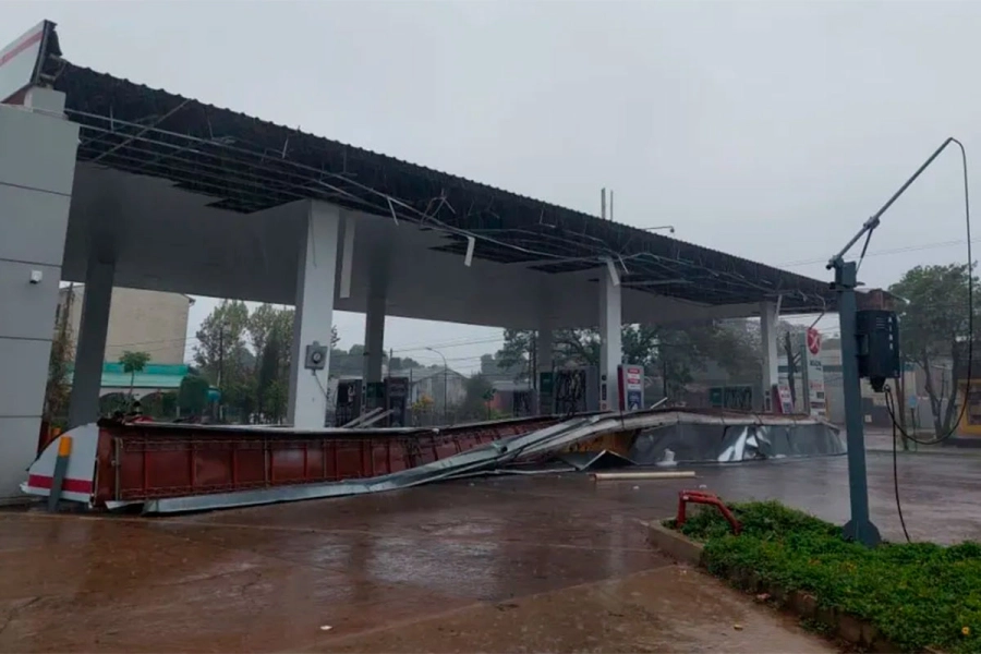 Temporal en Posadas