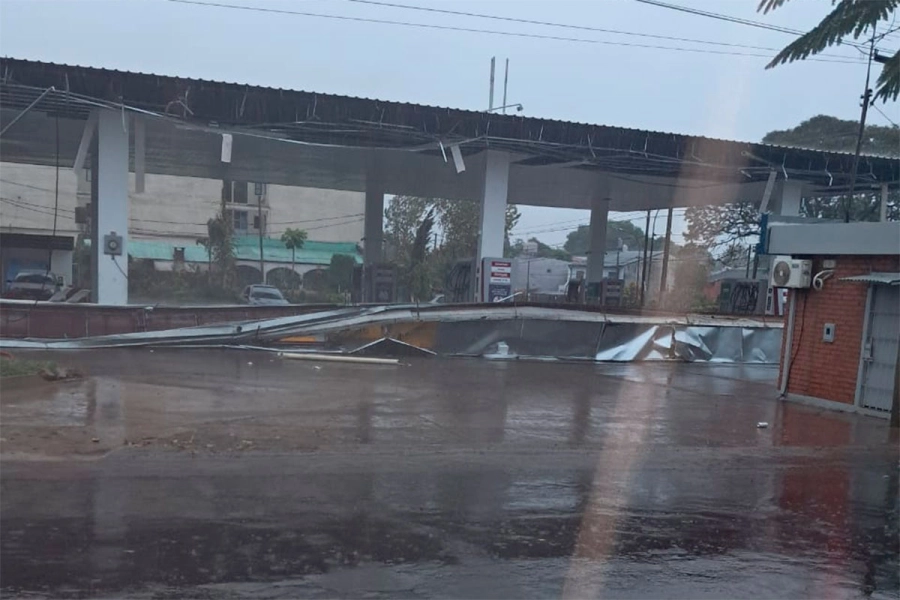 Temporal en Posadas