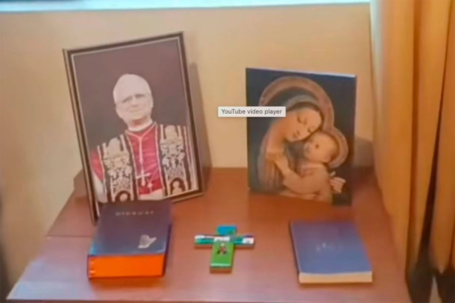 La habitación donde vivió el Papa León XIV