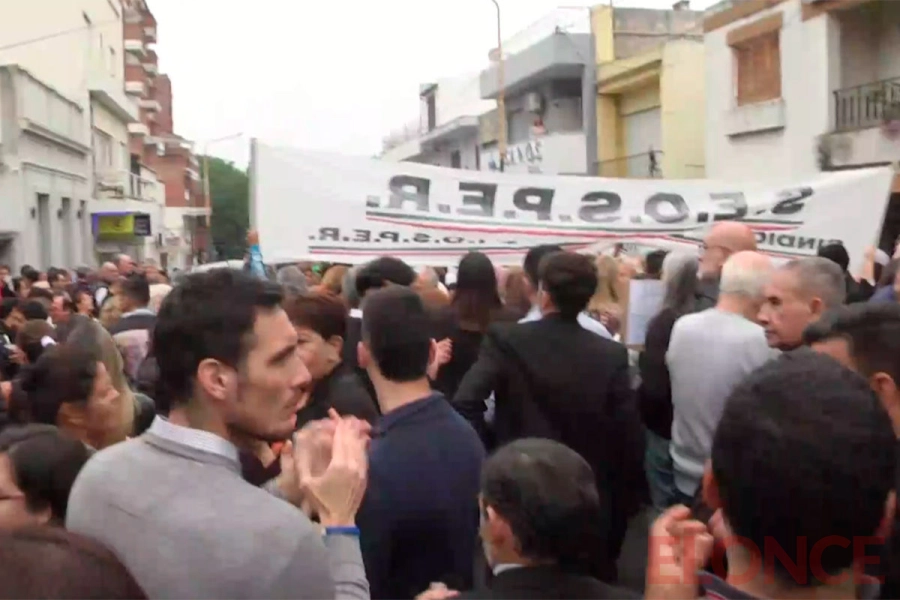 En defensa de Iosper, la Intersindical volvió a marchar en Paraná
