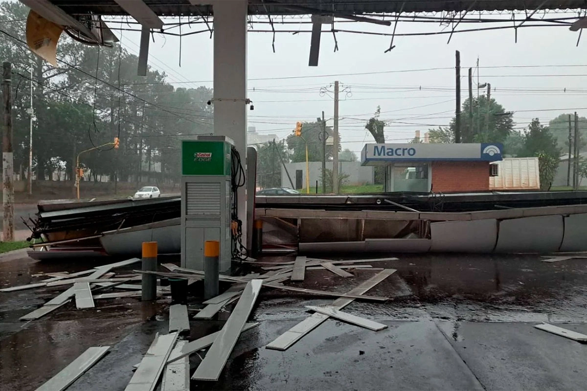 Temporal en Posadas Temporal en Posadas