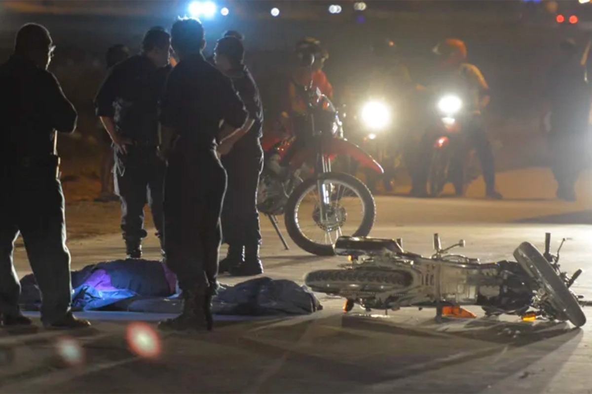 Niño de 9 años murió tras choque de motos Niño de 9 años murió tras choque de motos