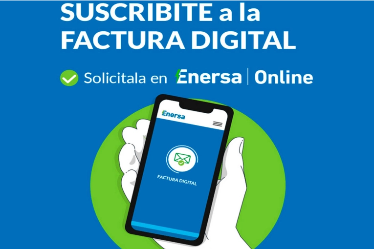 Enersa recomienda a sus usuarios que se suscriban a la factura digital: cómo hacerlo