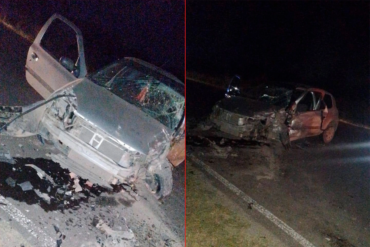 Accidente en el acceso a El Pingo por Ruta 32