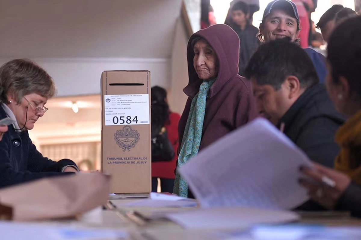 Imagen de la votación de este domingo. Imagen de la votación de este domingo.