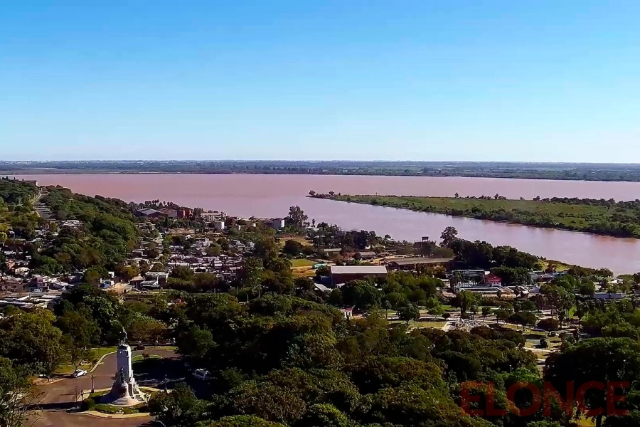 El Paraná seguirá con aguas bajas (foto Elonce)